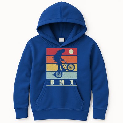 Bmx Vintage Bike Fans Kids Gift Boys Bmx Gift Kids Hoodie