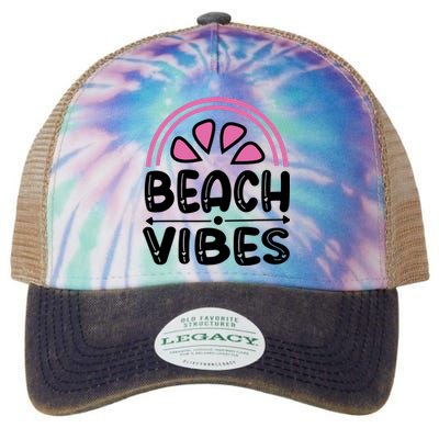 Beach Vibes Legacy Tie Dye Trucker Hat