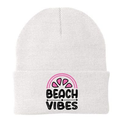 Beach Vibes Knit Cap Winter Beanie