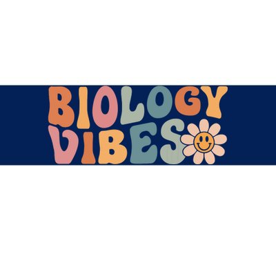 Biology Vibes Biology Teacher Student First Day Of School Bumper Sticker