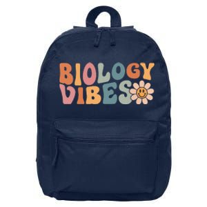 Biology Vibes Biology Teacher Student First Day Of School 16 in Basic Backpack