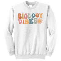 Biology Vibes Biology Teacher Student First Day Of School Sweatshirt