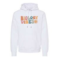 Biology Vibes Biology Teacher Student First Day Of School Premium Hoodie