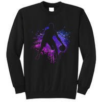 Basketball Vintage Bball Player Coach Sports Baller Tall Sweatshirt