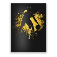 Basketball Vintage Bball Player Coach Sports Baller Poster