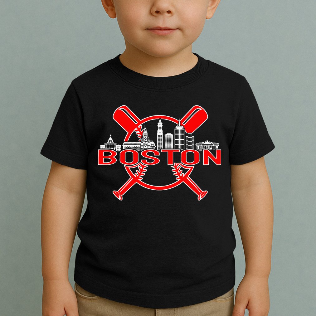 Boston Vintage Baseball Toddler T-Shirt