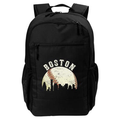 Boston Vintage Baseball Distressed Backpack