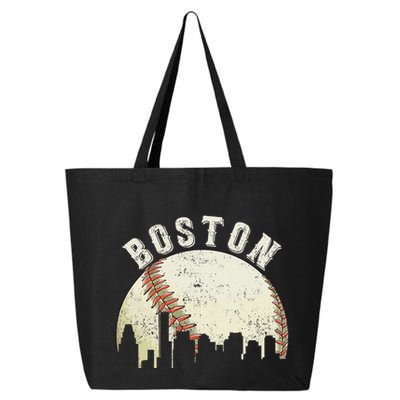 Boston Vintage Baseball Distressed 25L Jumbo Tote