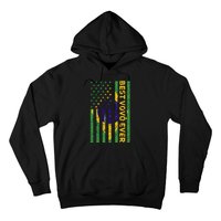 Best Vovô Brazil American Flag Hoodie