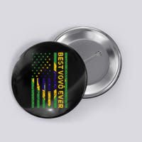 Best Vovô Brazil American Flag Button