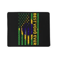 Best Vovô Brazil American Flag Mousepad