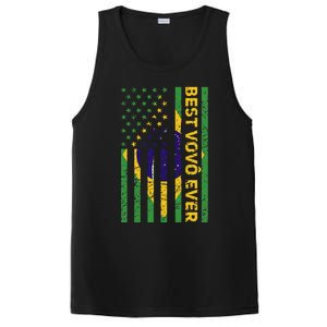 Best Vovô Brazil American Flag PosiCharge Competitor Tank