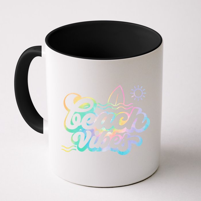Beach Vibes Colorful Ocean Mug