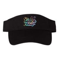 Beach Vibes Colorful Ocean Visor