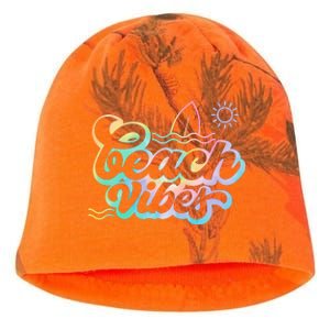 Beach Vibes Colorful Ocean Kati - Camo Knit Beanie