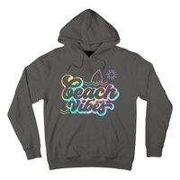 Beach Vibes Colorful Ocean Hoodie