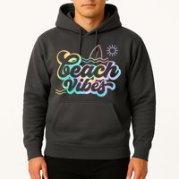 Beach Vibes Colorful Ocean Hoodie