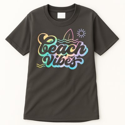 Beach Vibes Colorful Ocean Tall T-Shirt