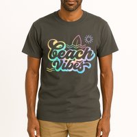Beach Vibes Colorful Ocean Tall T-Shirt