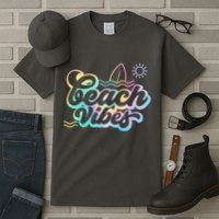 Beach Vibes Colorful Ocean Tall T-Shirt