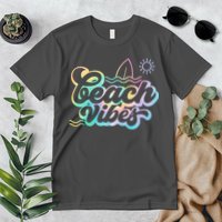 Beach Vibes Colorful Ocean Premium T-Shirt