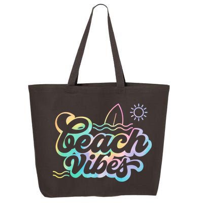Beach Vibes Colorful Ocean 25L Jumbo Tote