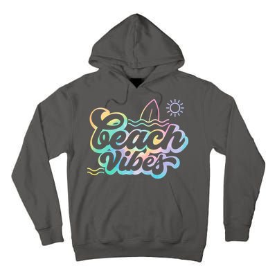 Beach Vibes Colorful Ocean Tall Hoodie