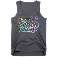 Beach Vibes Colorful Ocean Tank Top