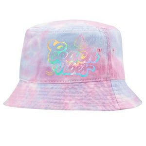 Beach Vibes Colorful Ocean Tie-Dyed Bucket Hat