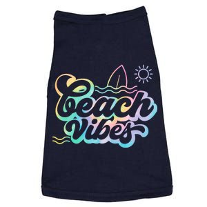 Beach Vibes Colorful Ocean Doggie Tank