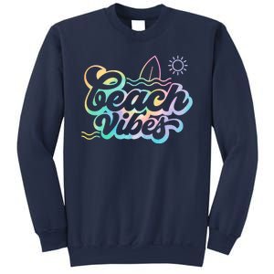 Beach Vibes Colorful Ocean Sweatshirt