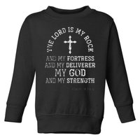 Bible Verse Christianity Faith Jesus Lord Devo Prayer Toddler Sweatshirt