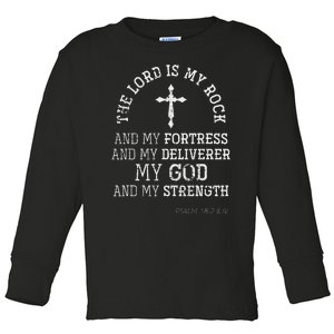 Bible Verse Christianity Faith Jesus Lord Devo Prayer Toddler Long Sleeve Shirt