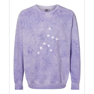 Best Virgo Constellation Funny Gift Colorblast Crewneck Sweatshirt