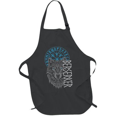 Berserker & Viking Compass Nordic Wolf Design  Apron