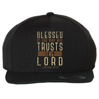 Bible Verse Christian God Savior Devo Men Gift Jesus Wool Snapback Cap