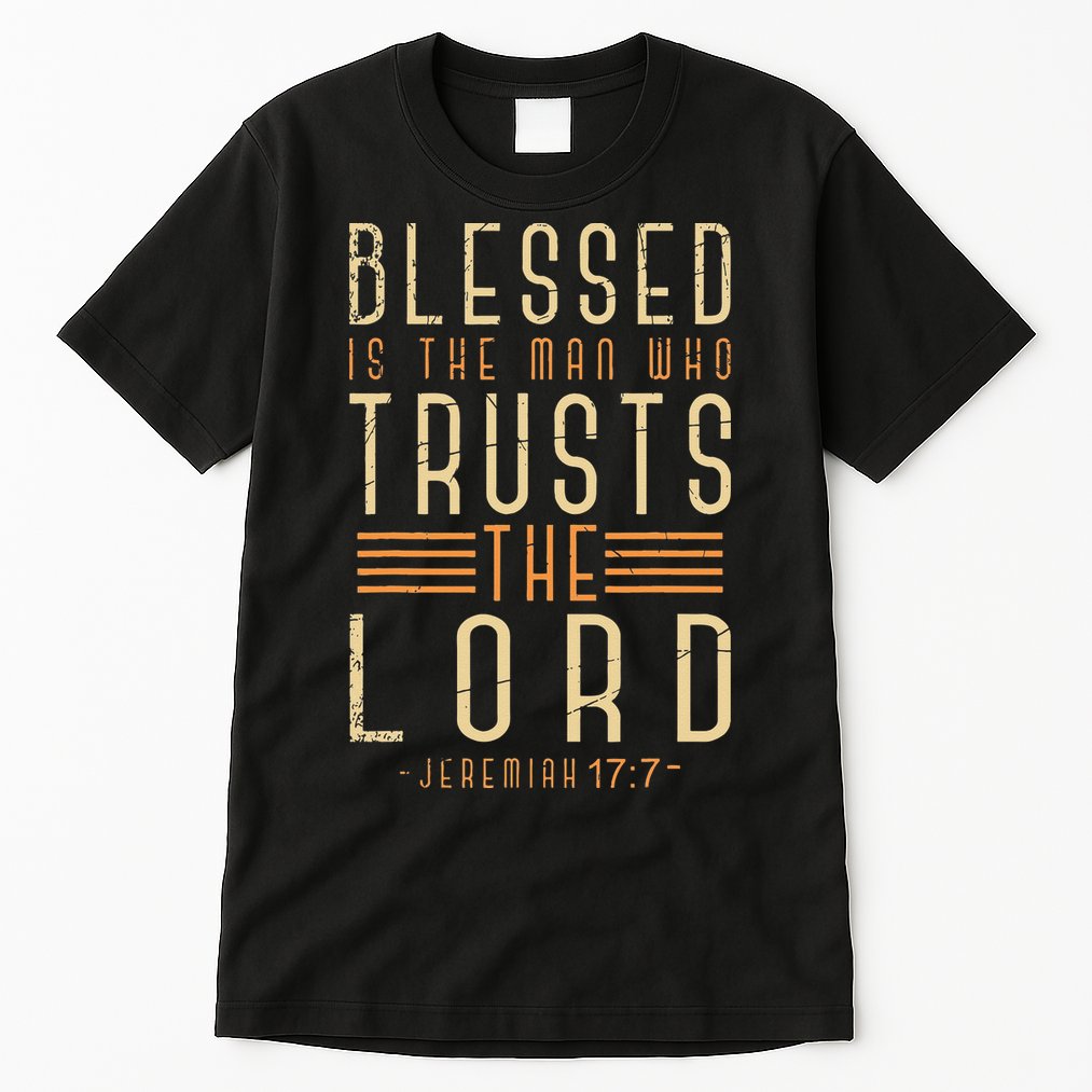 Bible Verse Christian God Savior Devo Men Gift Jesus Tall T-Shirt