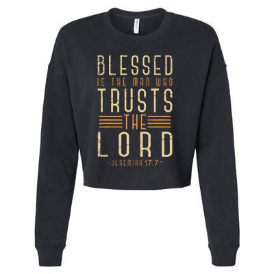 Bible Verse Christian God Savior Devo Men Gift Jesus Cropped Pullover Crew