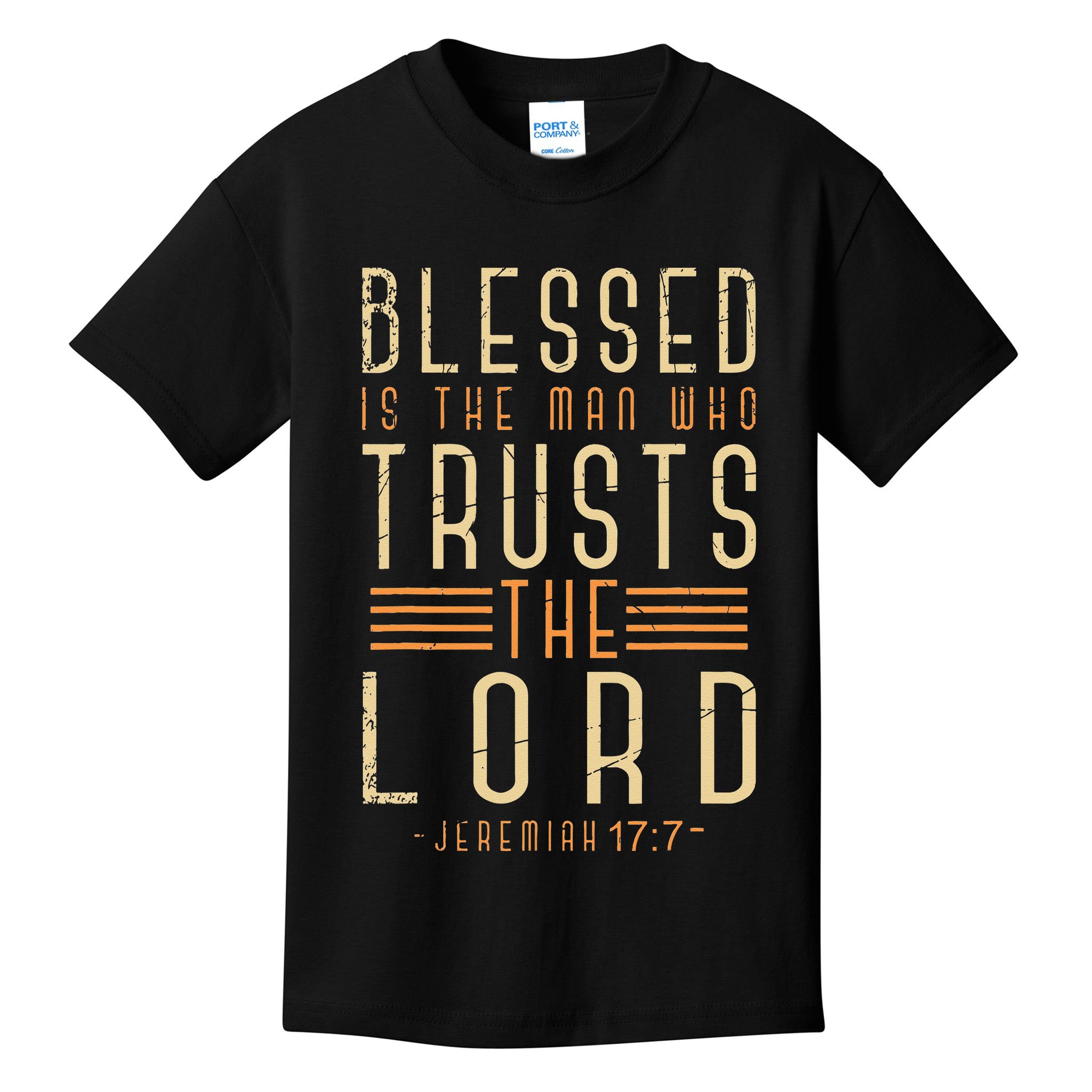 Bible Verse Christian God Savior Devo Men Gift Jesus Kids T-Shirt