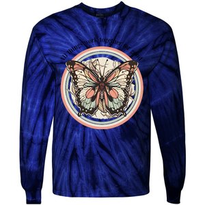 Bible Verse Christian Butterfly Tie-Dye Long Sleeve Shirt