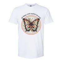 Bible Verse Christian Butterfly Softstyle CVC T-Shirt