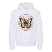 Bible Verse Christian Butterfly Premium Hoodie