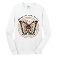 Bible Verse Christian Butterfly Tall Long Sleeve T-Shirt