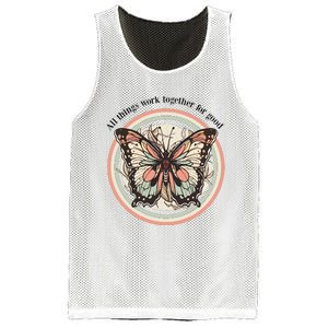 Bible Verse Christian Butterfly Mesh Reversible Basketball Jersey Tank