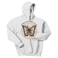 Bible Verse Christian Butterfly Kids Hoodie