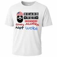 Beard vet coffee happy 4th of july Independence Day Cooling Performance Crew T-Shirt