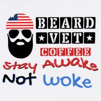 Beard vet coffee happy 4th of july Independence Day Hat