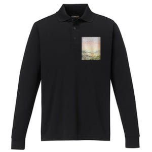 Bible Verse Christians Performance Long Sleeve Polo