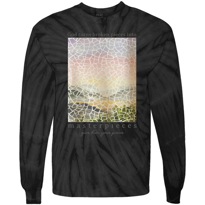 Bible Verse Christians Tie-Dye Long Sleeve Shirt