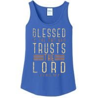 Bible Verse Christian God Savior Devotee Gift Jesus Ladies Essential Tank